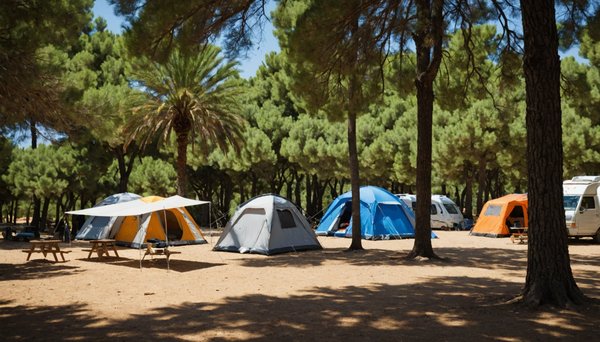 Vias : top destinations de camping près de la méditerranée