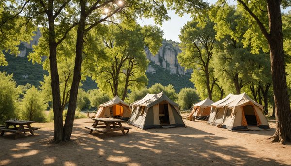 Vacances détente en ardèche au camping domaine des chênes