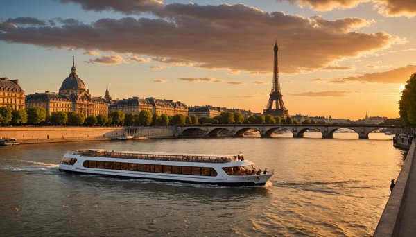 Les meilleurs moments pour faire un bateau mouche à paris